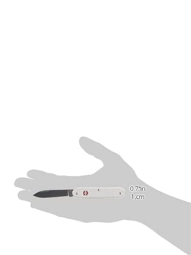 VICTORINOX SWISS ARMY 1 MEDIUM POCKET KNIVE WITH ALOX SCALES 0.8000.26 Swiss made pocket knife with 1 function and high-grade Alox scales