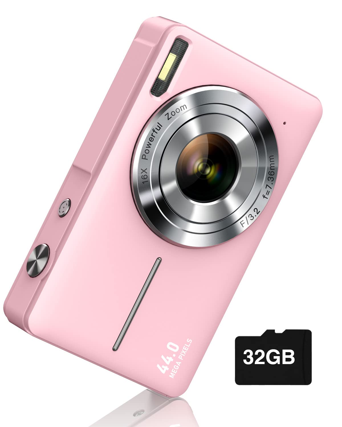 Camkuri Digital Camera - Pink