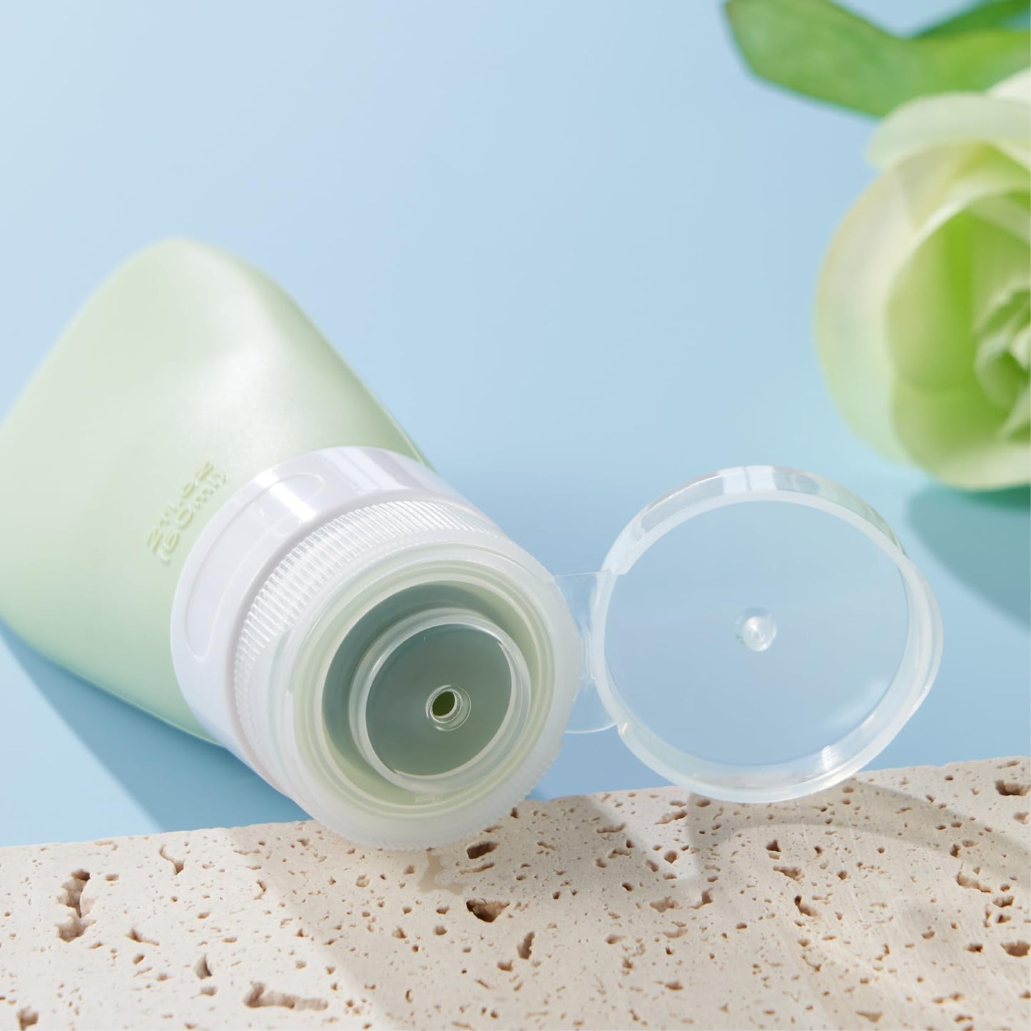 Ensvit Portable Travel Bottles, TSA Approved Toiletry Containers, Leak-Proof Squeezable Silicone Tubes, Refillable Travel Accessories for Shampoo, Body Wash, and Liquids 4 Pack,