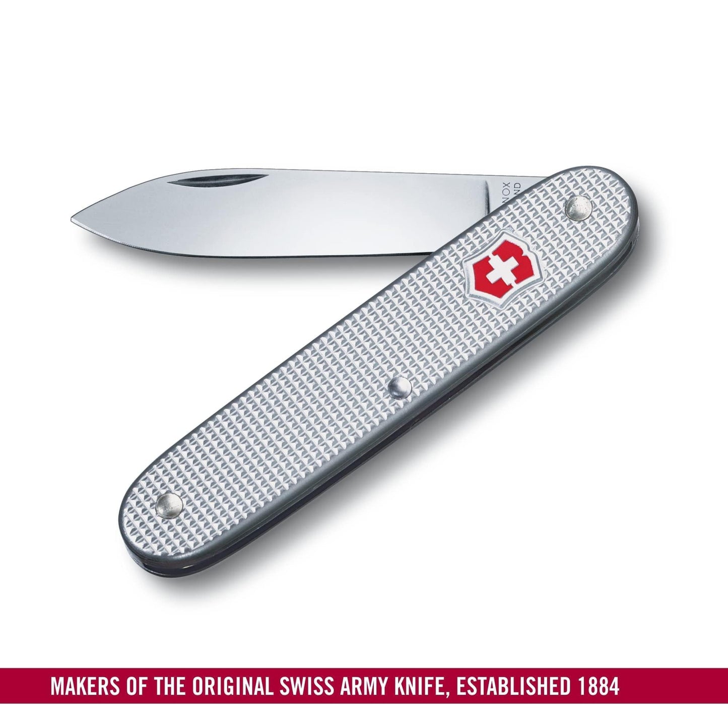 VICTORINOX SWISS ARMY 1 MEDIUM POCKET KNIVE WITH ALOX SCALES 0.8000.26 Swiss made pocket knife with 1 function and high-grade Alox scales
