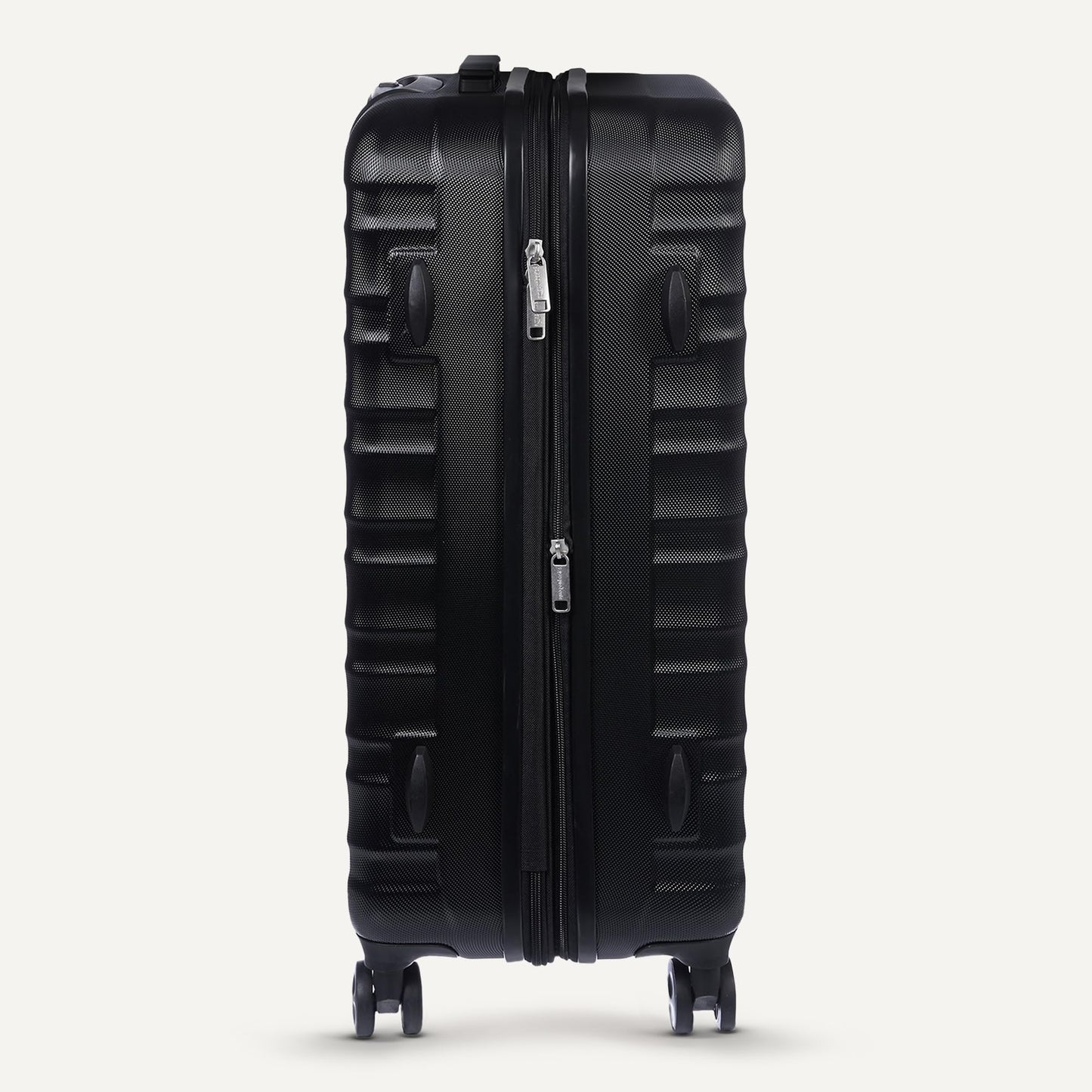 Amazon Basics Hardside Spinner Luggage - 26 Inch (68cm), Material: ABS, Black