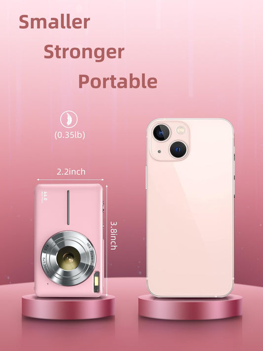 Camkuri Digital Camera - Pink