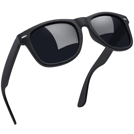 JOBIN Square Polarized Sunglasses UV Protection Fashion Classic for Men and Women